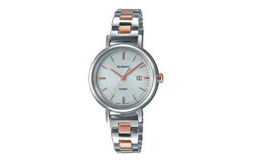 CASIO Women's SHEEN Silver Watch