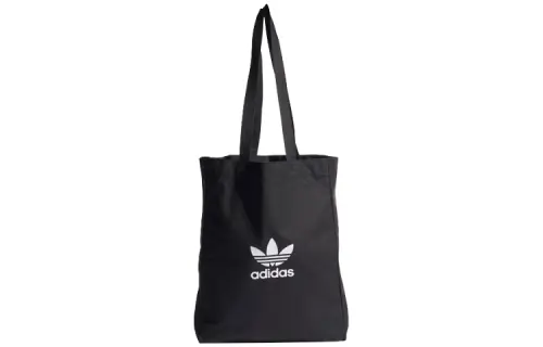 Adidas Originals Adidas Cotton Tote Bag, Shopping Bag, Handbag Regular Men's Black
