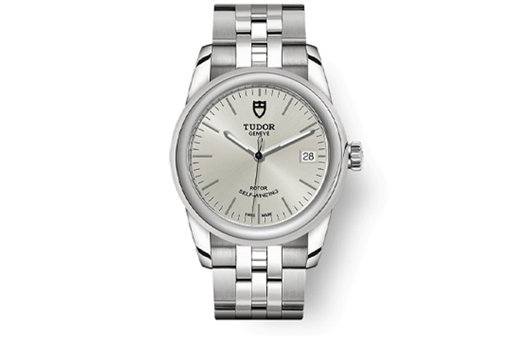 TUDOR Jun Jue Series Automatic Mechanical Movement 100m Waterproof Women's Watch 36mm Silver Dial