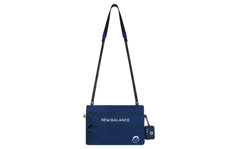 New Balance Noritake Collaboration Silicone Shoulder Bag, Crossbody Bag Regular Unisex Navy Blue