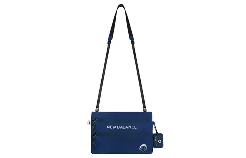 New Balance Noritake Collaboration Silicone Shoulder Bag, Crossbody Bag Regular Unisex Navy Blue