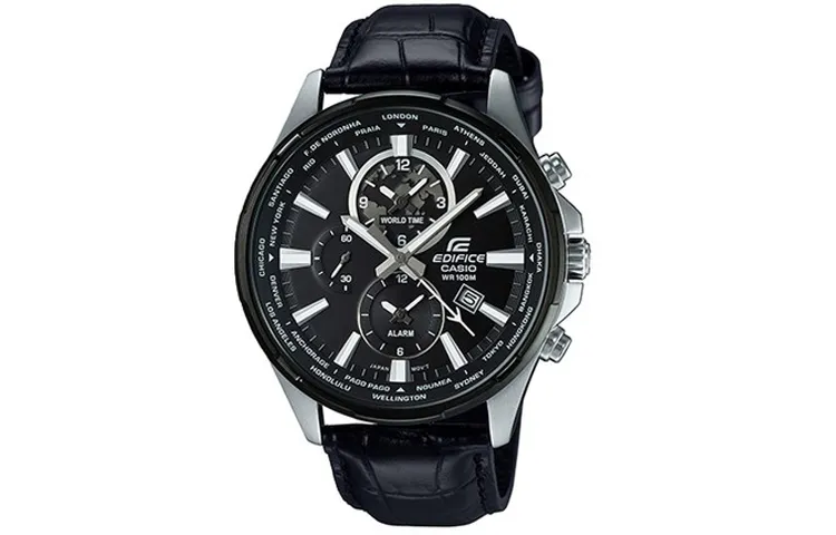 CASIO Men EDIFICE Black Watch
