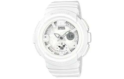 CASIO Women's BABY-G White Watch BGA-190BC-7B