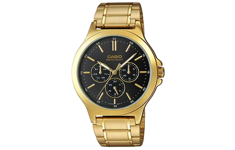 CASIO Men Standard Series Black Watch MTP-V300G-1A