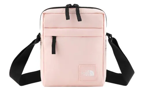THE NORTH FACE 6L Small Square Bag, Shoulder Bag, Crossbody Bag, Outdoor Bag Nylon Cherry Blossom Pink Women's
