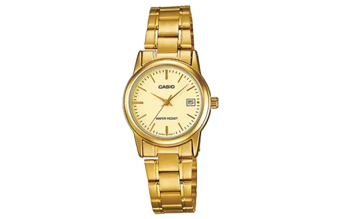 CASIO Women's Standard Series Gold Watch LTP-V002G-9A