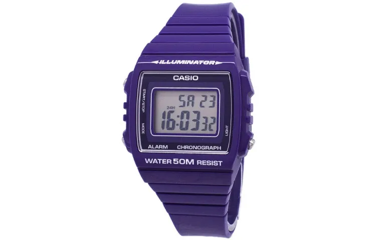 CASIO Women's YOUTH-Silicone Square Dial Watch