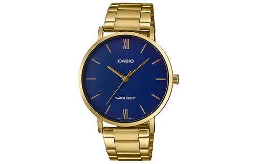 CASIO Men Standard Series Blue Watch MTP-VT01G-2B