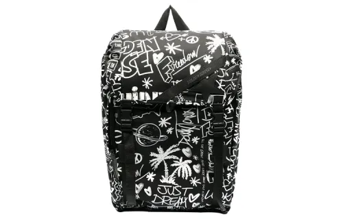 Golden Goose All-over Graphic Print Backpack