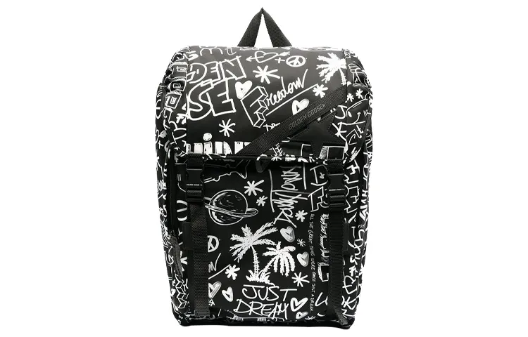 Golden Goose All-over Graphic Print Backpack