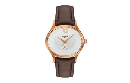 TISSOT Premium Collection Quartz Movement Women's Watch 31.4mm 28*31.4mm Gray Dial Stainless Steel Case