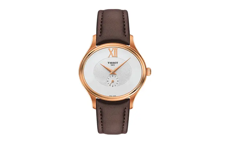 TISSOT Premium Collection Quartz Movement Women's Watch 31.4mm 28*31.4mm Gray Dial Stainless Steel Case