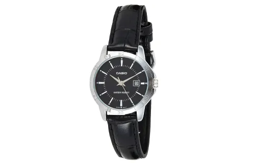 CASIO Women's Standard Series Black Watch LTP-V004L-1A