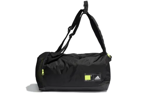 Adidas Recycled Polyester Travel Bag Regular Unisex Black