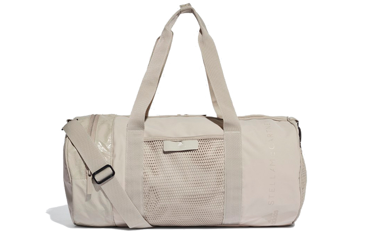 Adidas Nylon Luggage Bag Travel Bag Unisex Light Brown