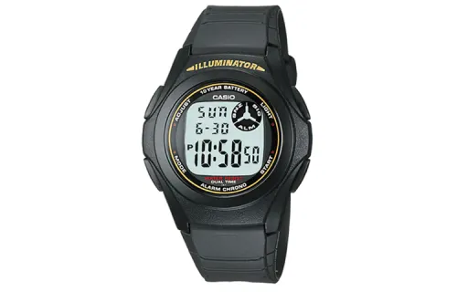 CASIO Men YOUTH Black Watch F-200W-9A