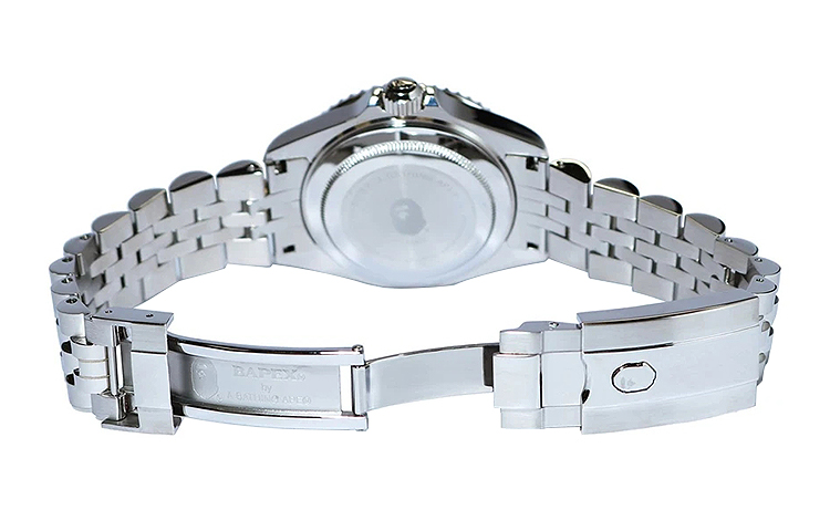 Мужские часы A BATHING APE A BATHING APE Bape Type2 Bapex 48mm 1G30-182-028 (черные) — фото 2