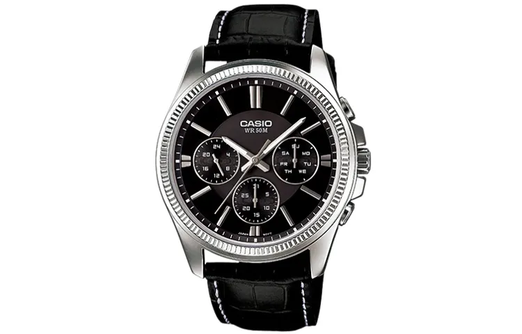 CASIO STANDARD 3 Eye ['50', 149262]m Waterproof Quartz Movement Resin Strap Watch Men's Watches