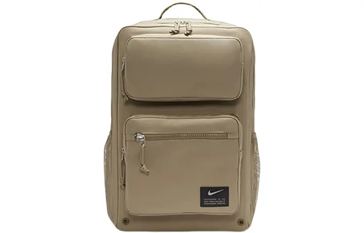 Nike Polyester Backpack Regular Unisex Khaki