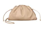 Bottega Veneta Cow Leather Cloud Bag, Handbag, Crossbody Bag Mini Women's Almond