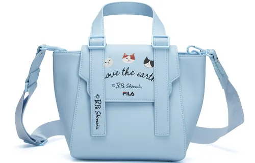 FILA Pu Handbag Women's Light Blue