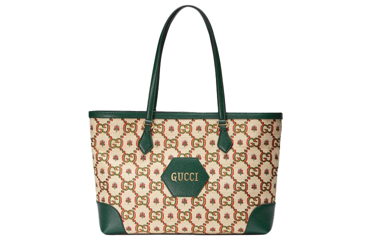 GUCCI Ophidia Jacquard Fabric Tote Bag, Shopping Bag, Handbag, Shoulder Bag Unisex