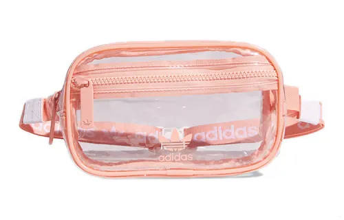Adidas Originals Adidas Polyurethane Sling Bag, Shoulder Bag, Crossbody Bag, Fanny Pack Regular Unisex Transparent