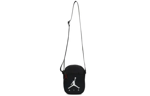 Jordan Polyester Cell Phone Pouch, Shoulder Bag, Crossbody Bag Small Unisex Black