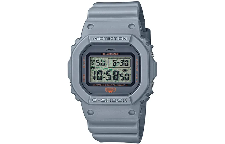 CASIO Men G-SQUAD Series Gray Watch DW-5600MNT-8PR