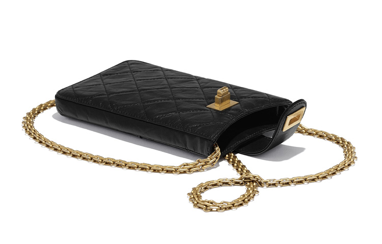 Женская сумка Chanel 2.55 (черная) — фото 4