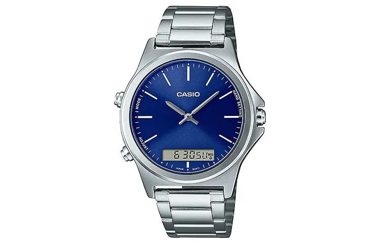 CASIO Men Standard Series Blue Watch MTP-VC01D-2E