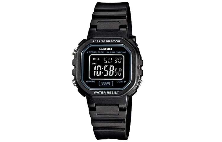 CASIO Men YOUTH Black Watch LA-20WH-1B