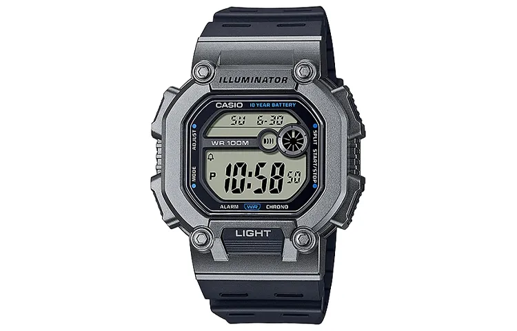 CASIO G-Shock YOUTH W-737H-1A2V Gray Watch W-737H-1A2V