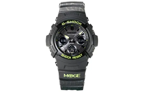 CASIO Men Liquid Crystal/Analog Dual Display Series Black Watch