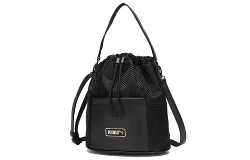 PUMA Fabric Shoulder Bag, Crossbody Bag, Handbag Women's Black