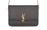 SAINT LAURENT SOLFERINO Leather Tofu Bag, Shoulder Bag, Crossbody Bag Medium Women's