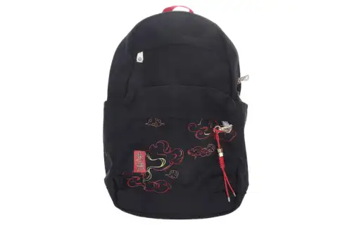 Li Ning China Li Ning Polyester Backpack Regular Unisex Black