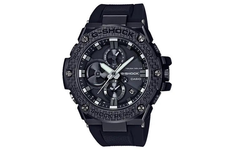 CASIO Men G-STEEL Series Black Watch