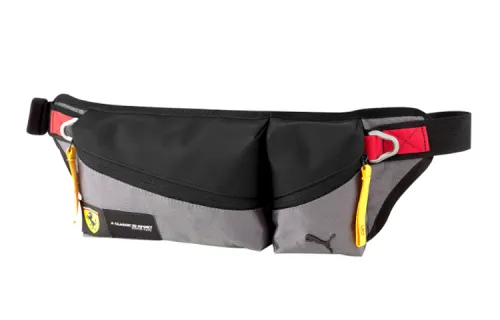 PUMA Fabric+Artificial Leather Fanny Pack Regular Unisex Black
