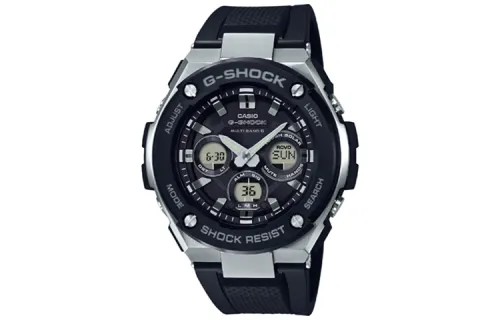 CASIO Men G-STEEL Series Black Watch GST-W300-1APR