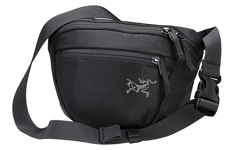 Arc'teryx 2.5L Crossbody Outdoor Bag Nylon Black Men's