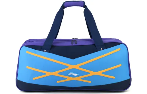 Li Ning Badminton Collection Polyester Travel Bag Regular Unisex Purple Blue