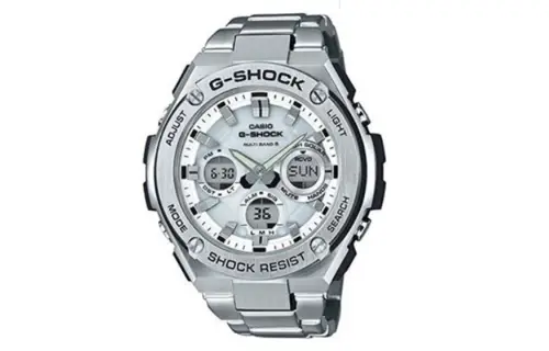 CASIO Men G-STEEL Series Silver Watch GST-W110D-7A
