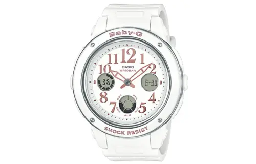 CASIO Women's BABY-G White Watch BGA-150EF-7BDR