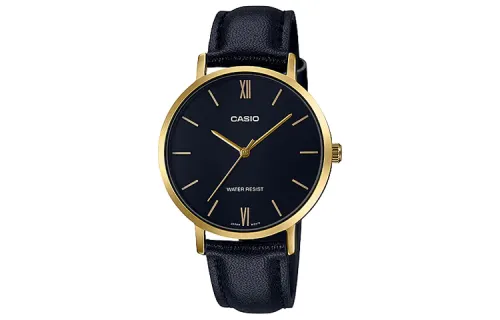CASIO Women's Standard Series Black Watch LTP-VT01GL-1B
