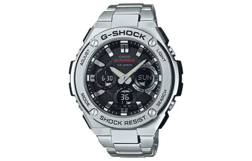 CASIO Men G-STEEL Series 49.3mm Silver Watch GST-W310D-1A
