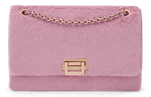 CHARLES&KEITH Pu Small Square Bag Shoulder Bag Women's Multicolor