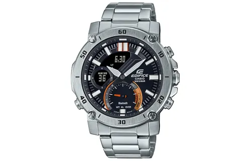 CASIO Men EDIFICE Silver Watch ECB-20YD-1A