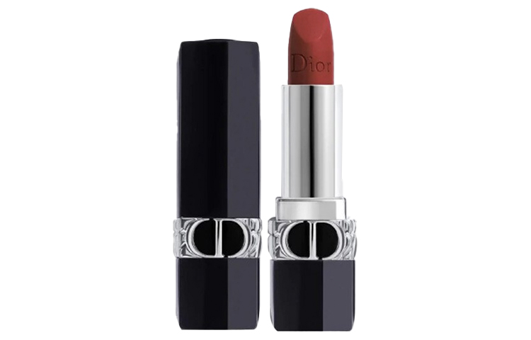 DIOR Dior Blue Gold Matte Lipstick Soft Mist Easy to Color 3.4g