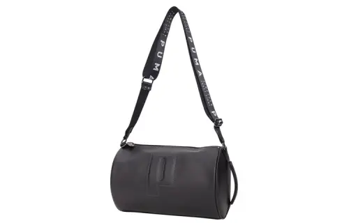 PUMA Fabric Cylinder Bag, Portable Crossbody Bag, Shoulder Bag Women's Black
